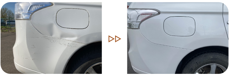 三菱/アウトランダー/ヘコミ修理