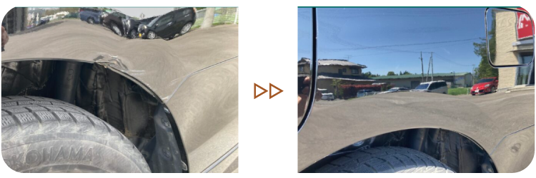 トヨタ/ヴォクシー/キズ、ヘコミ修理